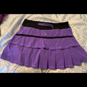 Lululemon skirt pacesetter size 4 used